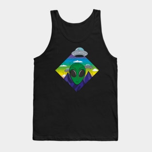 Alien Attack Tank Top